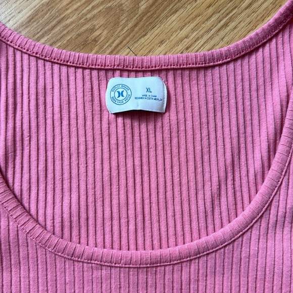 Pink Hurley Butterfly Tank - size XL - Picture 4 of 7